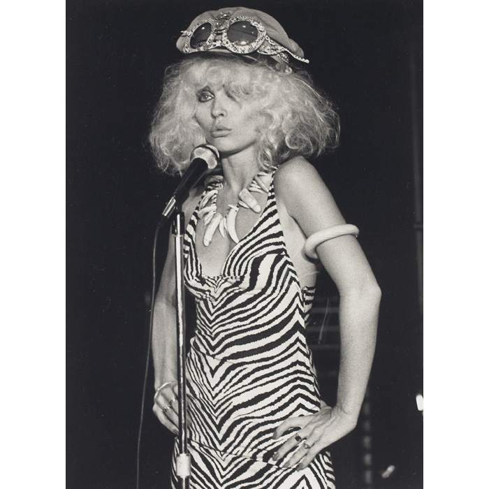 Appraisal: Bob Gruen American b Debbie Harry Maxe s printed gelatin