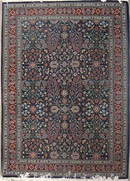 Appraisal: An Indo Sarouk rug size approximately ft in x ft