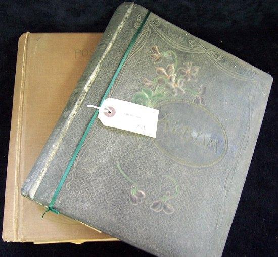 Appraisal: A postcard album topographical subjects including Devon New York etc