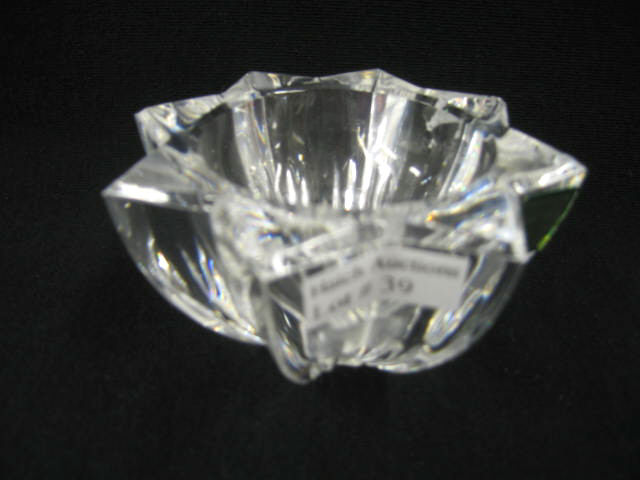 Appraisal: Waterford Crystal Star Shaped Votive