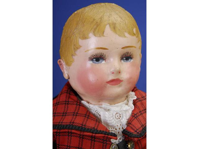 Appraisal: Martha Chase Boy Pawtucket R I ca all cloth doll