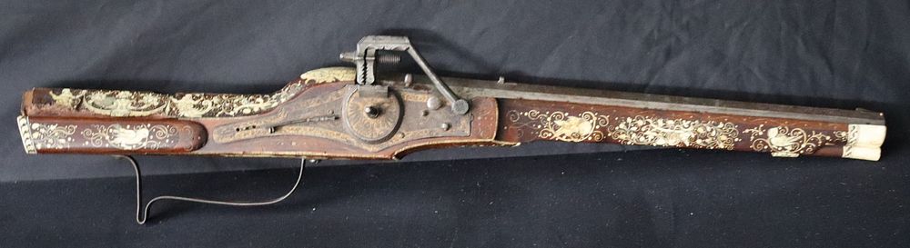 Appraisal: An Early German Or Austrian Wheel Lock Rifle From a