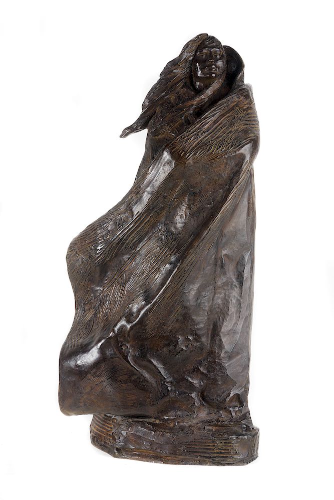 Appraisal: Harry Jackson Sacagawea Study for a Monument Exclusive on Bidsquare