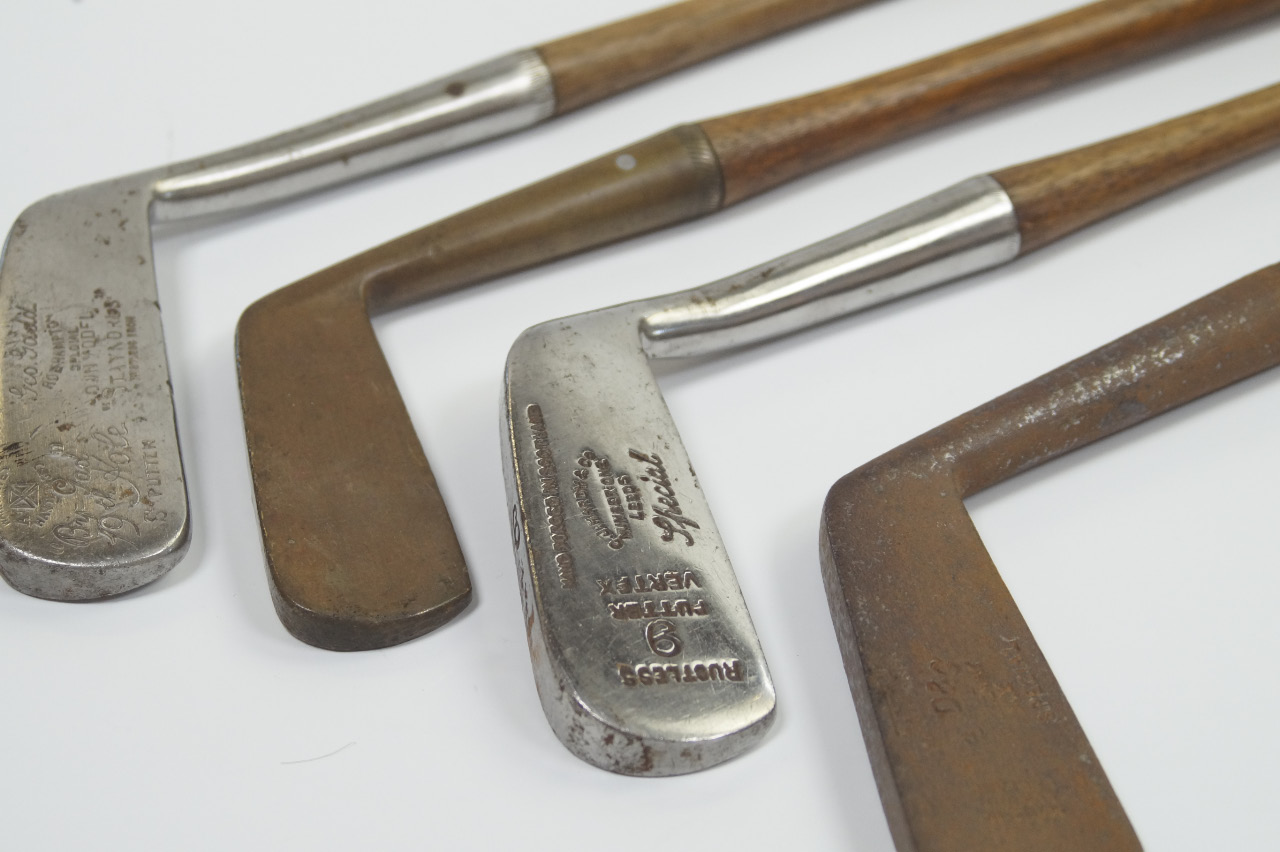 Appraisal: Four No putters including George Gadd G J Hardy etc