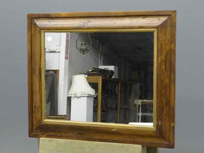 Appraisal: th c ogee mirror '' x ''