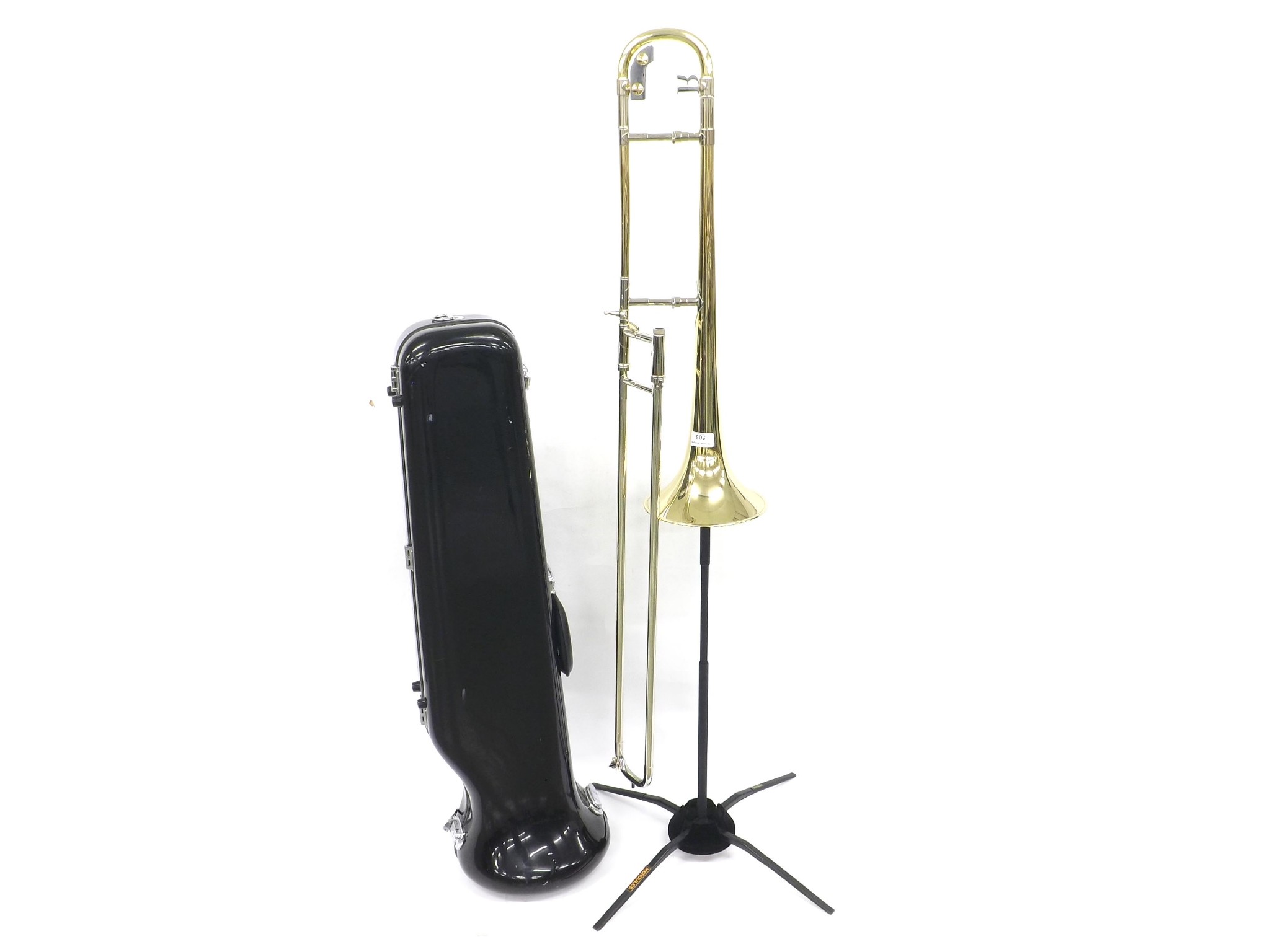 Appraisal: Michael Rath Bb tenor trombone no R with a Hercules