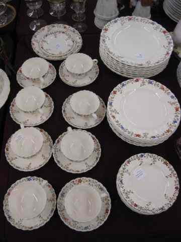 Appraisal: pcs Copeland Spode ''Wicker Dale'' China service for with extras