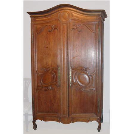 Appraisal: Louis XV Oak Armoire Estimate -