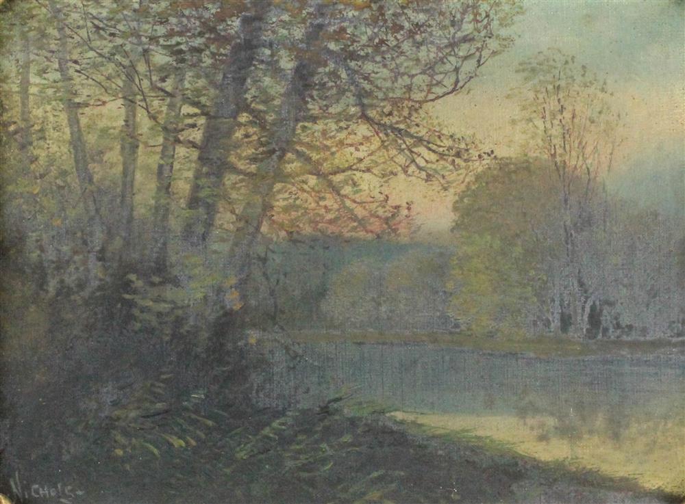 Appraisal: POSSIBLY HOBART NICHOLS AMERICAN - EARLY MORNING Oil on canvas