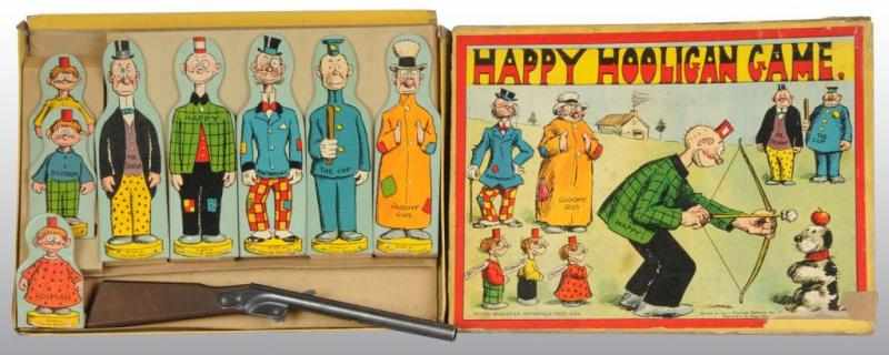 Appraisal: Milton Bradley Happy Hooligan Game Description Contents include eight figures