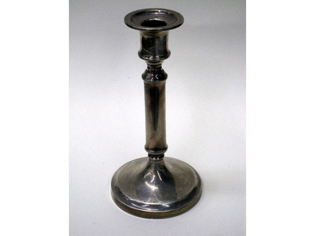 Appraisal: Silver candlestick Birmingham