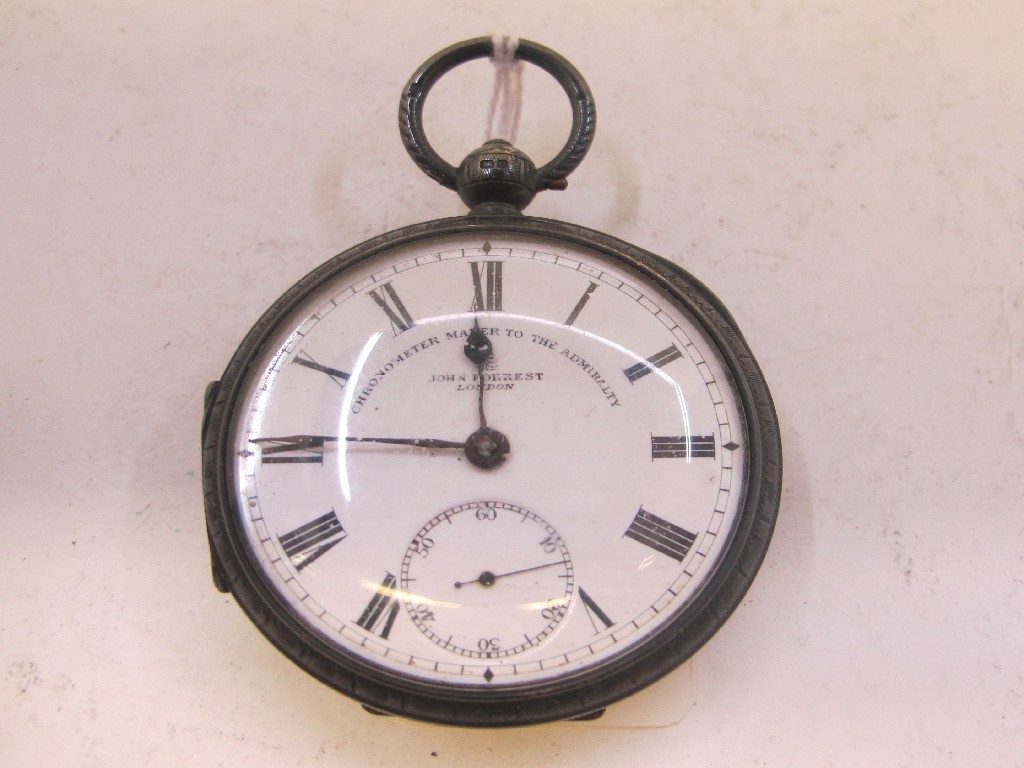 Appraisal: A silver pocket watch by John Forrest London