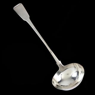 Appraisal: Paul Storr Silver Soup Ladle sponsor's mark for Paul Storr