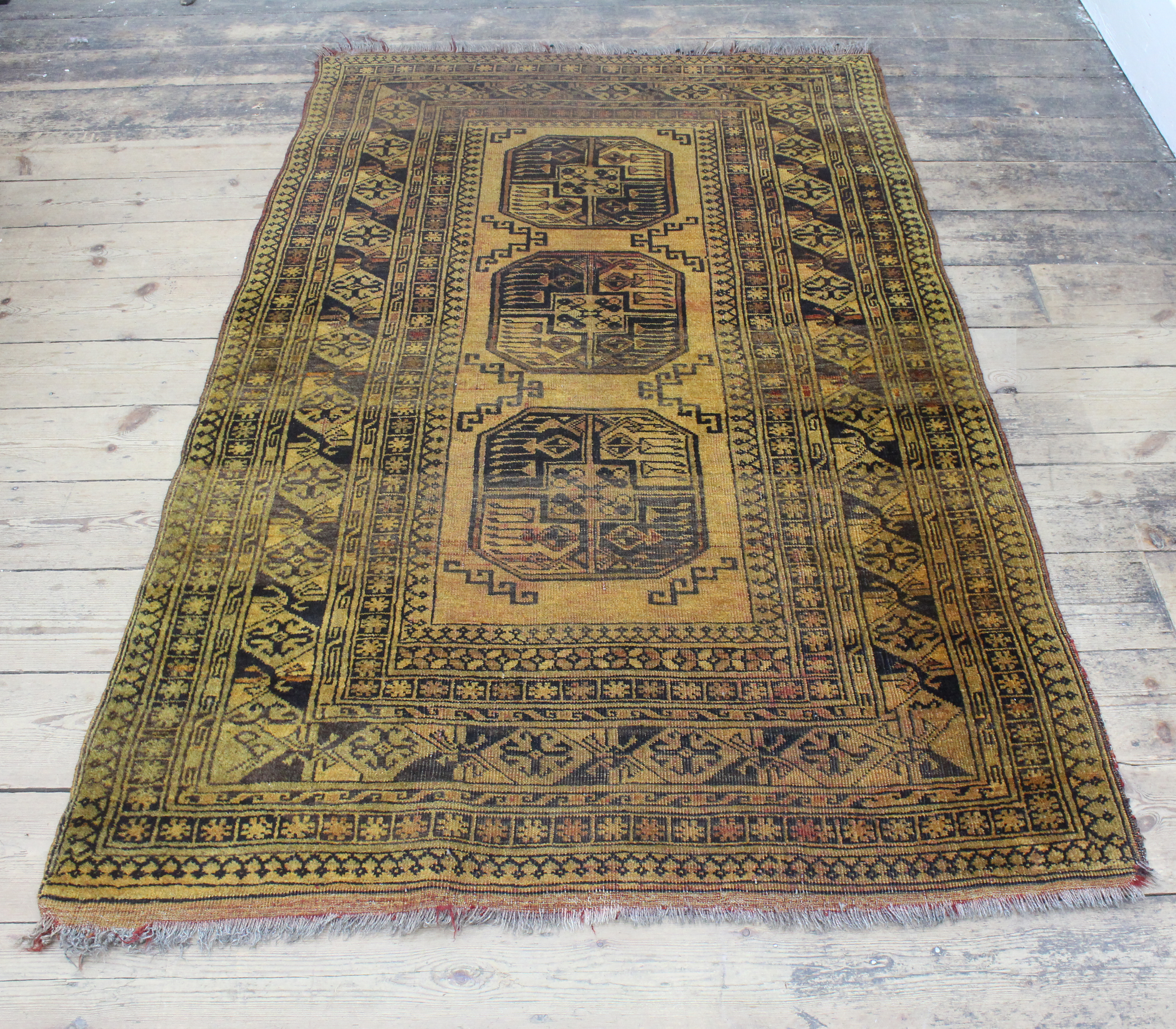 Appraisal: A Belouchi rug and a Pakistan Bokhara rug