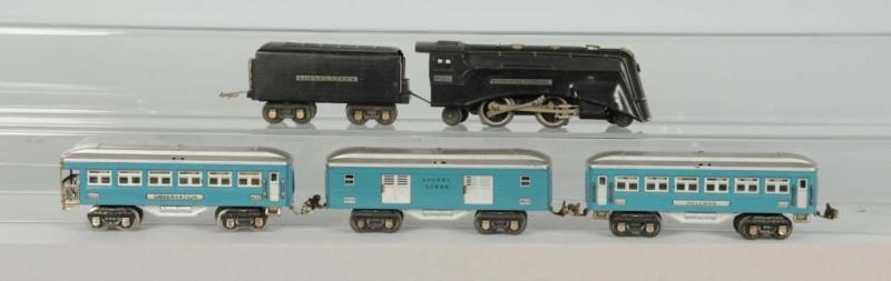 Appraisal: Lionel O-Gauge Commodore Vanderbilt Passenger Set Description Pre-war Includes all