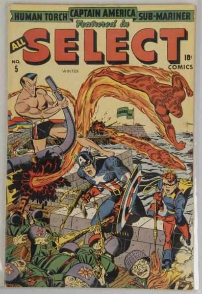 Appraisal: All Select Comics No Description This issue features a great