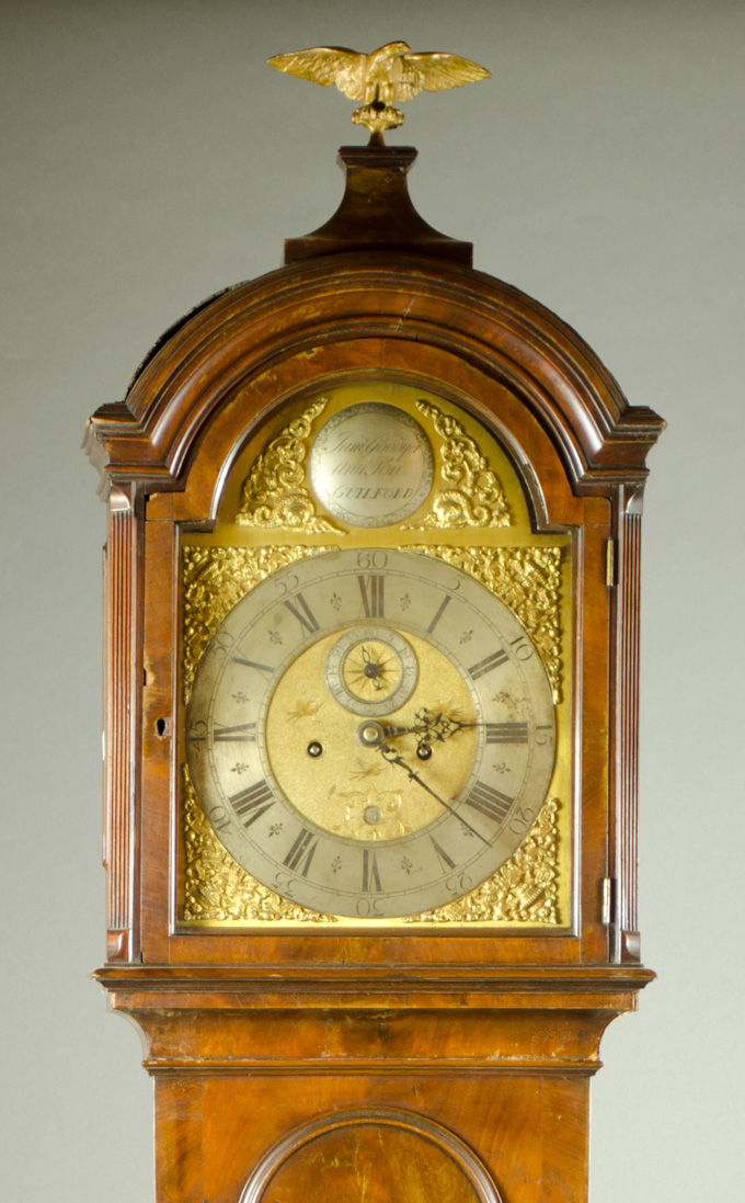 Appraisal: GEORGE III MAHOGANY CASE TALL CASE FLOOR CLOCK James Goodyer