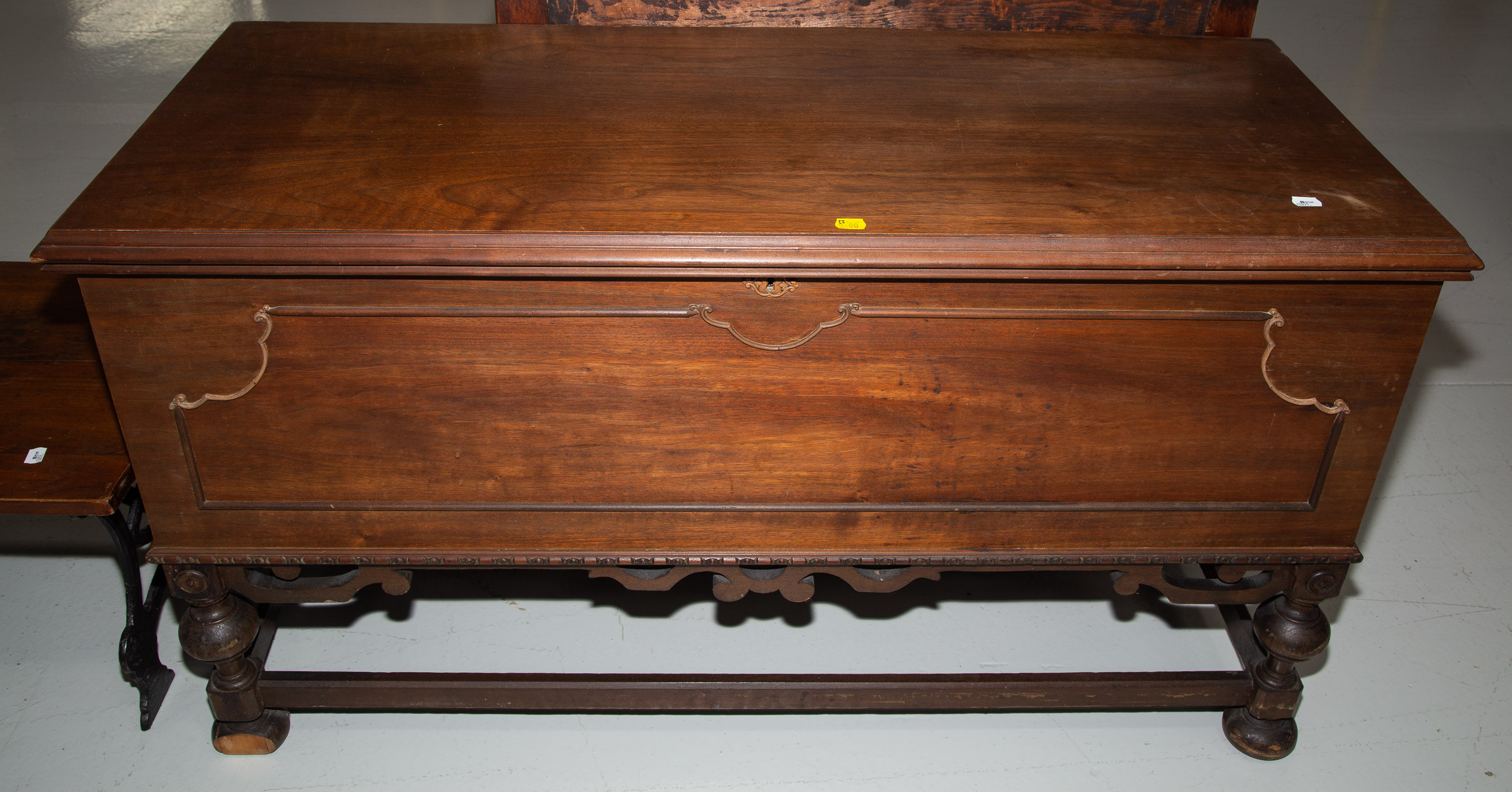 Appraisal: LANE WILLIAM MARY REVIVAL CEDAR CHEST st half th century