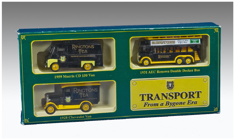 Appraisal: Transport From A Bygone Era Boxed Set Of Three Diecast