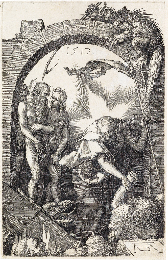 Appraisal: ALBRECHT D RER The Harrowing of Hell Engraving x mm