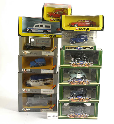 Appraisal: Corgi and Corgi Classics a mixed group of items To