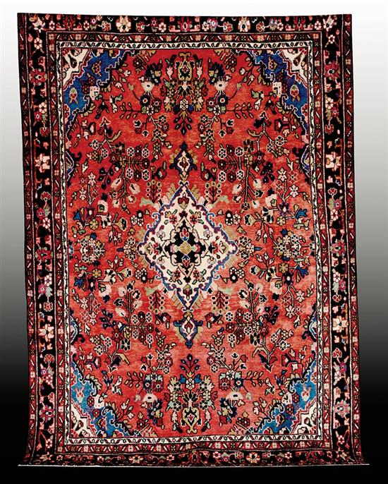 Appraisal: Persian Hamedan carpet ' x '