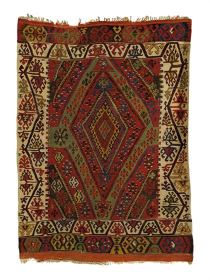 Appraisal: East Anatolian Kilim possibly Malatya th century ft x ft