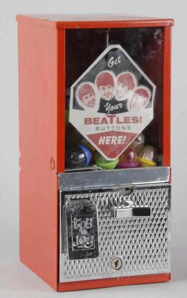 Appraisal: Beatles Coin-Operated Button Vending Machine Description Full of prizes that