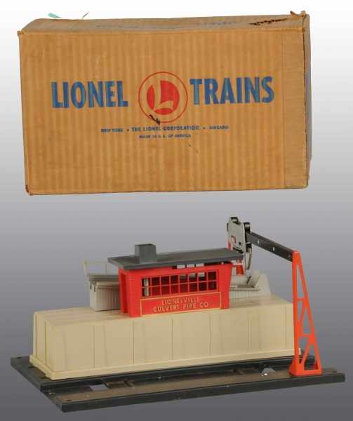 Appraisal: Lionel No Operating Culvert Loader Description American Post-war Includes original