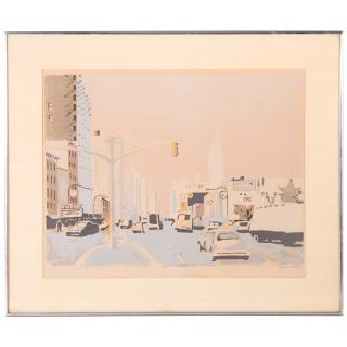 Appraisal: Fairfield Porter color lithograph Fairfield Porter color lithograph Fairfield Porter