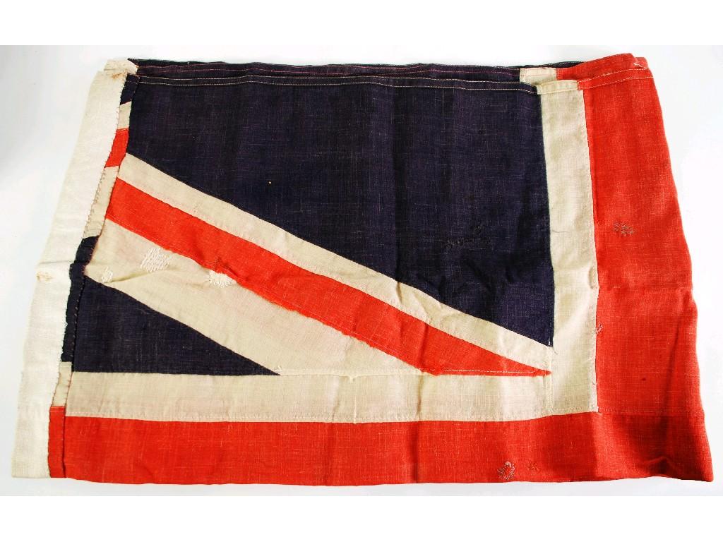 Appraisal: TH CENTURY UNION JACK FLAG EST -