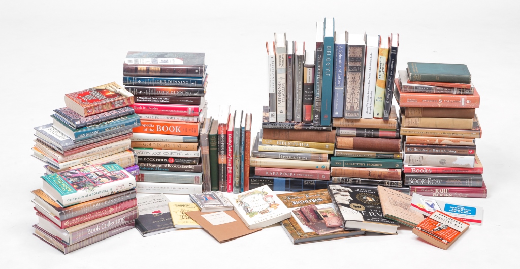 Appraisal: LARGE COLLECTION OF BOOK COLLECTING BOOKS Twentieth century Including A