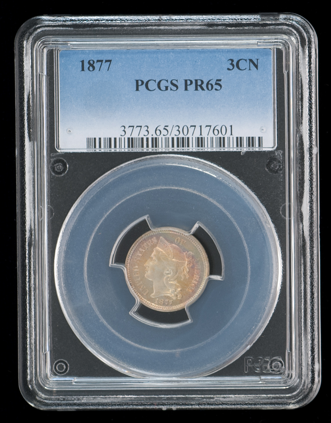 Appraisal: CENT PIECE PROOF PCGS graded PR