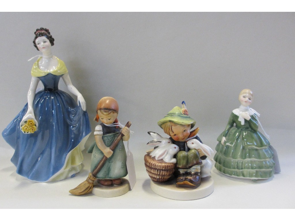 Appraisal: Two Doulton figures Melanie HN and Belle HN and two