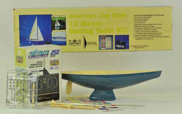 Appraisal: REMOTE CONTROLLED RACING YACHT Scale model with digital remote control