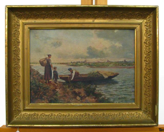 Appraisal: After Daniel Ridgway-Knight x oil on canvas inscribed verso ''