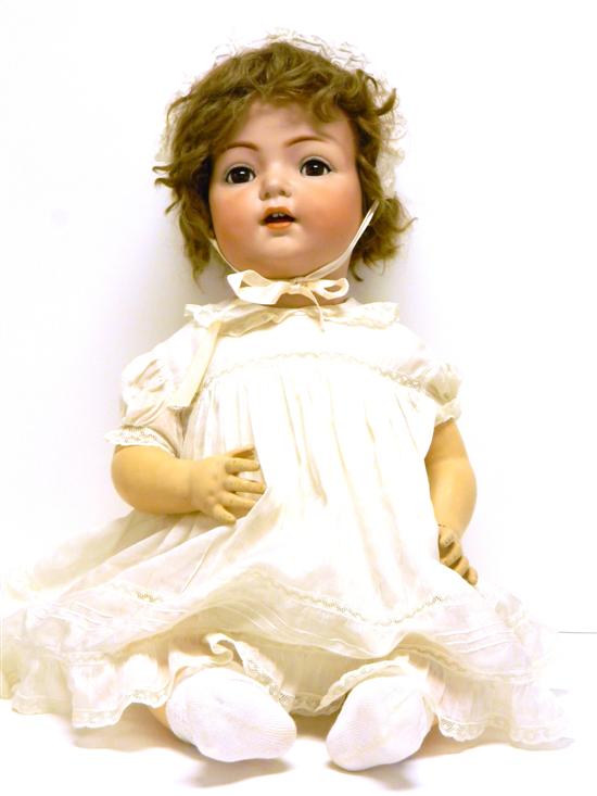 Appraisal: Doll K R Character Baby by Simon Halbig German bisque