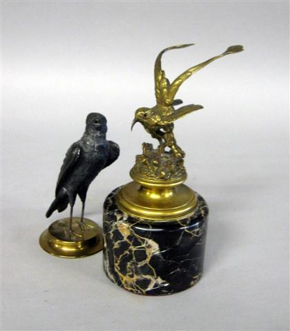 Appraisal: Ferdinand Pautrot French - doctor bird Bronze modeled atop a