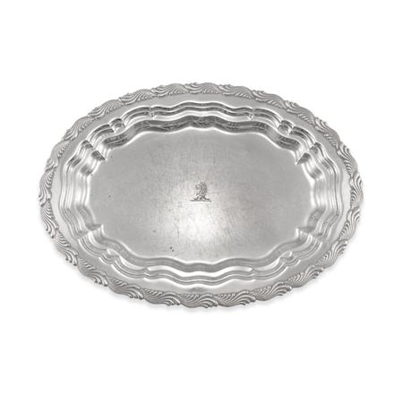 Appraisal: Pair of Tiffany Co Makers Sterling Silver Graduated Platters Estimate