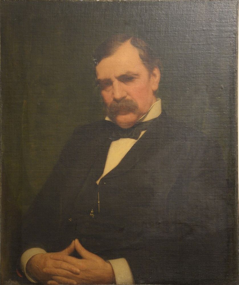 Appraisal: Artist Unknown Portrait of Fessenden Nott Otis - oil on