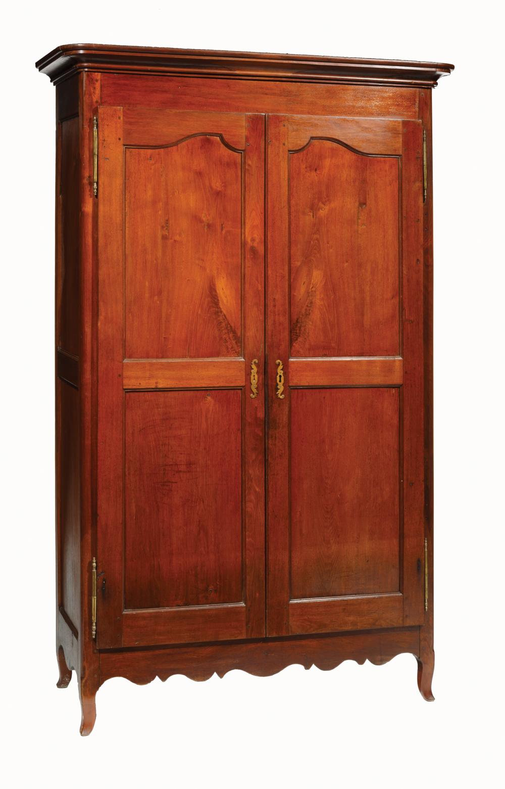 Appraisal: Louisiana Creole Carved Walnut Armoire late th early th c