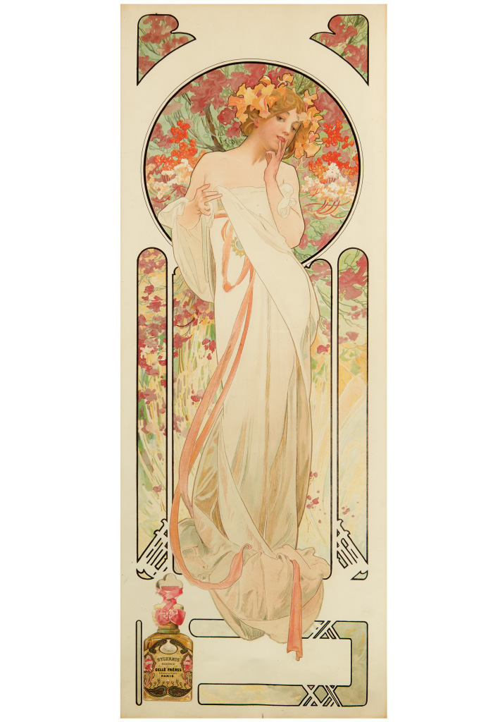 Appraisal: ALPHONSE MUCHA - PARFUMERIE GELL FR RES SYLVANIS ESSENCE x