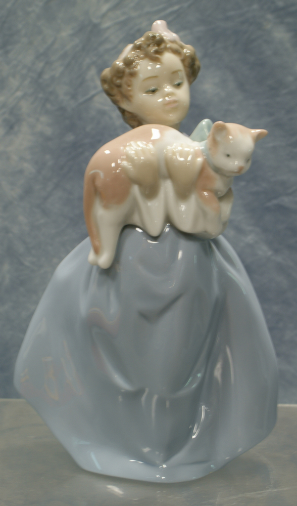 Appraisal: Lladro figurine My Chubby Kitty h Estimate -