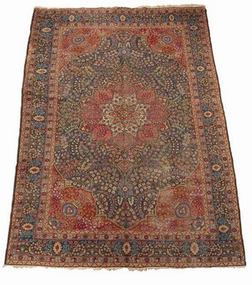 Appraisal: A Tabriz carpet North West Persia c x in x