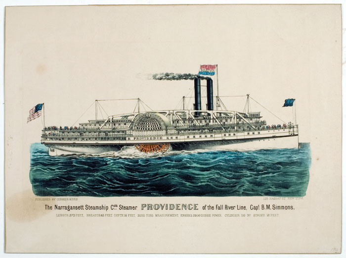 Appraisal: NARRAGANSETT STEAMSHIP CO'S STEAMER quot PROVIDENCE quot OF THE FALL