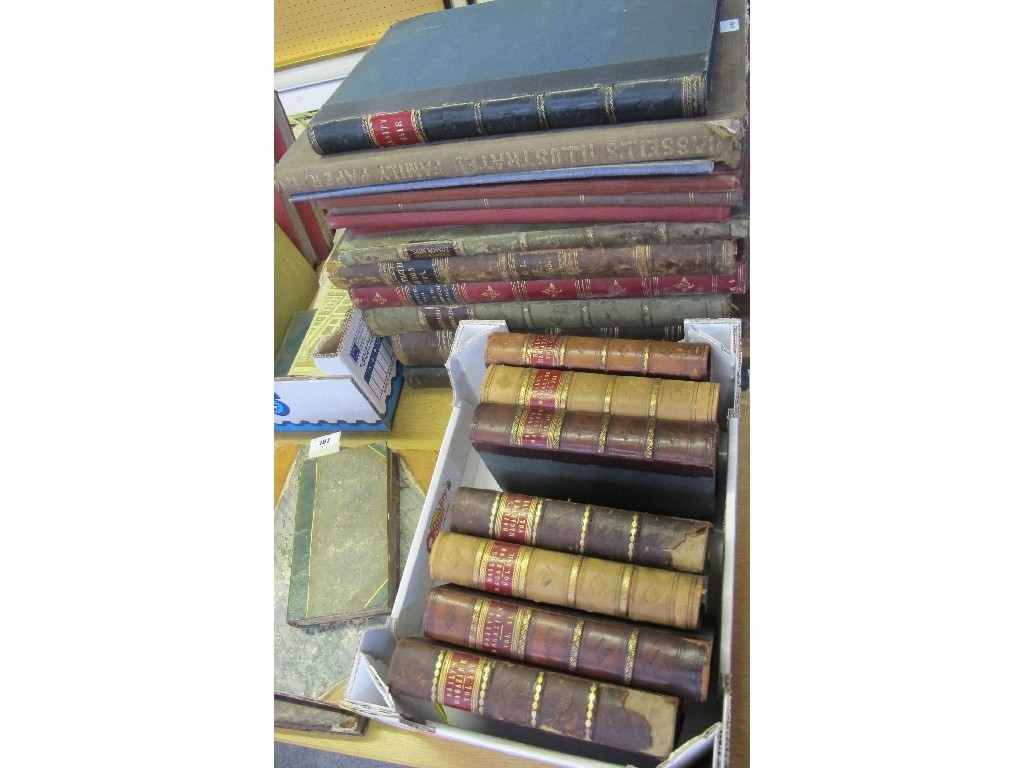 Appraisal: Leather bound volumes of the London Illustrated News Bally's magazine