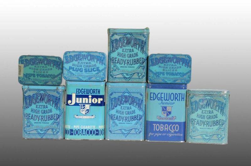 Appraisal: Lot of Edgeworth Tobacco Tins Description Includes two Edgeworth Jr