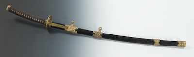 Appraisal: A Japanese Samurai Sword The replica of an antique sword