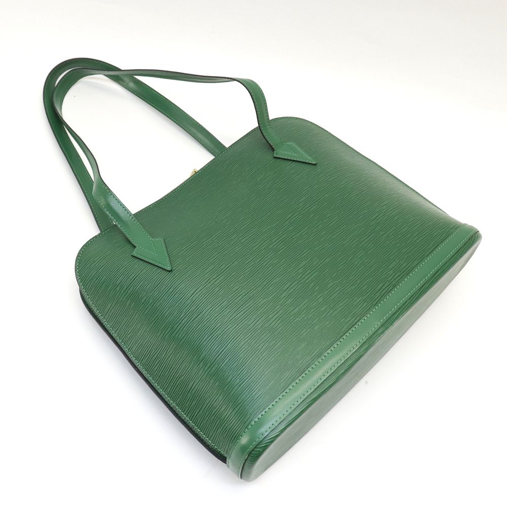 Appraisal: Louis Vuitton Epi Leather Lussac Louis Vuitton Lussac in green