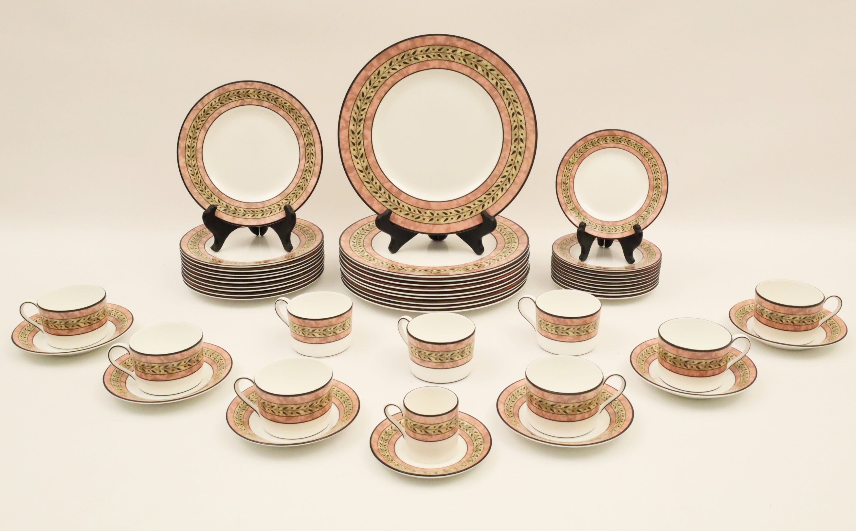 Appraisal: WEDGEWOOD SPARTA DINNER SERVICE Sparta pattern by Wedgewood including pieces